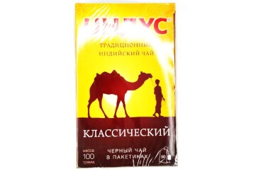 Индус Чай 1 сорт 50*2г  Россия (классический)