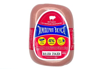 Черкизово Ветчина со свиным окороком 400г Россия