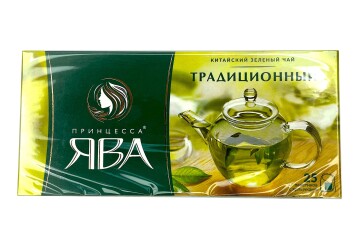 Принцесса Ява Чай зеленый 25*1,5г Россия (зеленый)