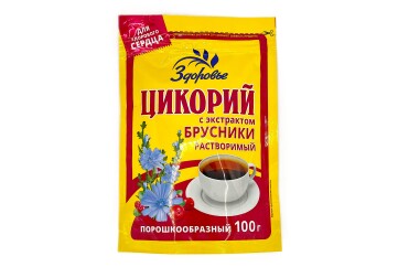 Здоровье Цикорий растворимый 85гр м/уп Россия