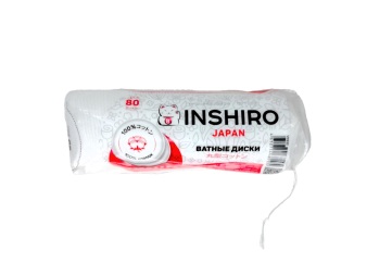 Инширо Ватные диски 80шт Китай