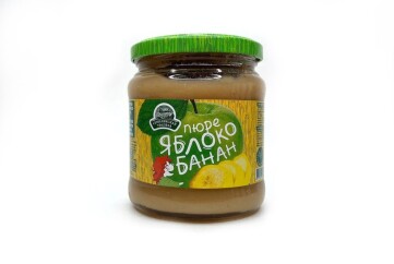 Семилукская Трапеза Пюре яблоко банан 470г с/б Россия
