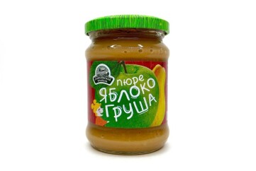 Семилукская Трапеза Пюре яблоко груша 260г с/б Россия
