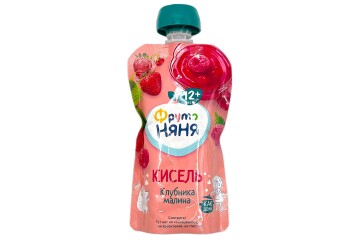 Фруто НяНя Кисель 130гр  Россия (клубника+малина)