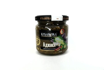 М* Кубаночка Аджика абхазская острая 200г с/б  (красная)