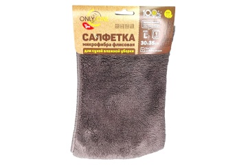 Онли Ван Салфетка из микрофибры флисовая 30*35см 1шт Китай