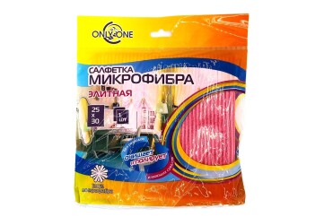 Онли Ван салфетка из микрофибры 25*30см 1шт Россия