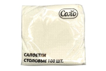 Салфетки Соло 100шт Россия