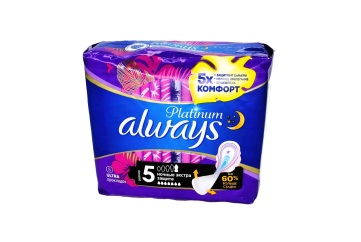 Олвейс Прокладки Платинум ночные экстра 5шт Россия