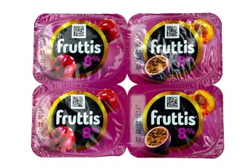 Фруттис Продукт йогуртный СуперЭкстра 8% 115г Россия (персик-маракуйя+вишня )