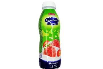 Альпенленд Напиток йогуртный 1,2% 420 г Россия (Клубника)