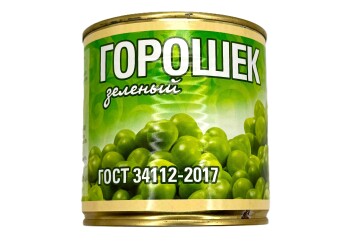 Рузком Горошек зеленый 400г ж/б Россия
