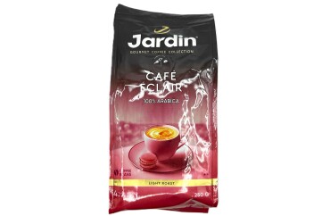Жардин Кофе жареный в зёрнах 250г в/у Россия (кафе эклер)