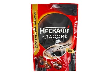 Нескафе Классик Кофе растворимый 60 г м/у Россия