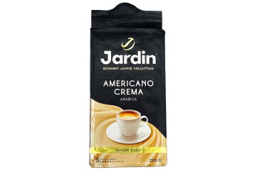 Жардин Кофе молотый сорт премиум 250г в/у Россия (американо крема)