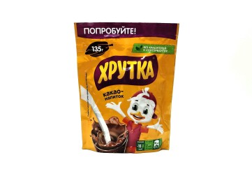 Хрутка Напиток быстрорастворимый с какао 135г м/у Россия
