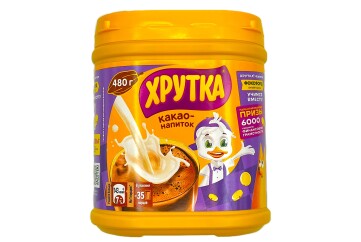 Хрутка Напиток быстрорастворимый с какао 500г м/у Россия