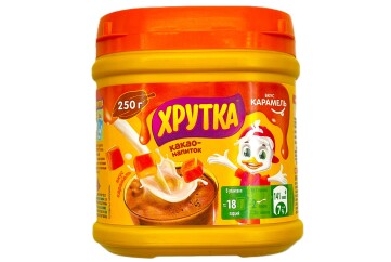 Хрутка Напиток быстрорастворимый карамель 250г Россия