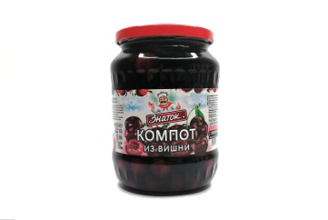 Знаток Компот из вишни 720мл с/б Россия