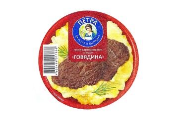 Петра Картофельное пюре 35г Россия (говядина)