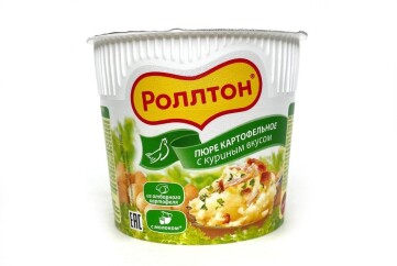 Роллтон Картофельное пюре 40г Россия (с куриным вкусом)