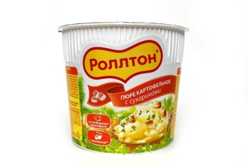Роллтон Картофельное пюре 40г Россия (с сухариками)