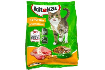 Китекет Корм д/кошек 350г Россия (курочка аппетитная)