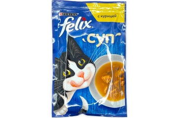 Феликс Корм д/кошек Суп 48г Россия