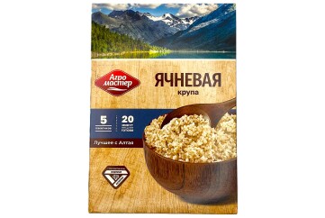 Агромастер Крупа ячневая 5*80г 400г Россия