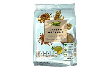 Компас здоровья Отруби овсяные 200г Россия