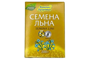 Компас здоровья Семя льна 200г Россия