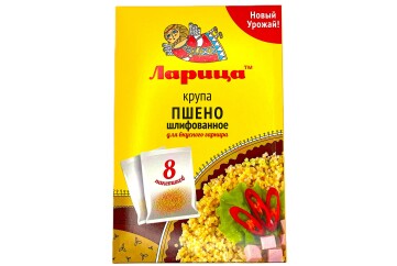 Ларица Крупа Пшено 8*50г 400г Россия
