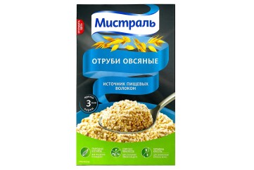 Мистраль Отруби овсяные 400г Россия