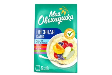 Моя овсянушка Каша овсяная 5*40г к/к Россия