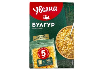 Увелка Крупа Булгур  5*80г Россия