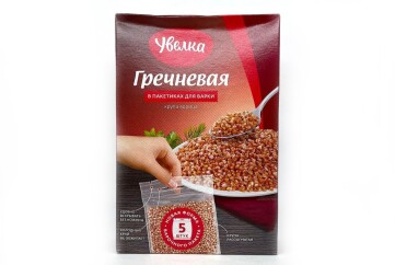 Увелка Крупа Гречневая в пакетиках 5*80г Россия