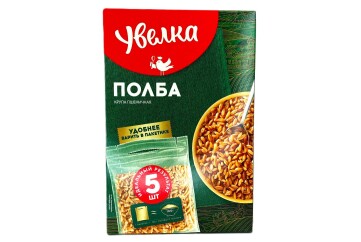 Увелка Крупа Полба в пакетиках 5*80г Россия