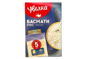 Увелка Рис Басмати 5*80г 400г Россия