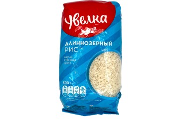 Увелка Рис длиннозерный 800г Россия