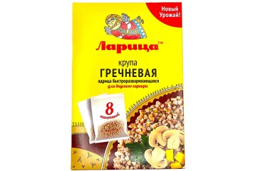 Ларица Крупа Гречневая 8*50г 400г Россия