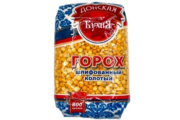 Донская кухня горох шлифованный колотый 800г Россия