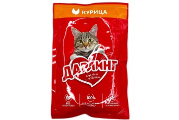 Дарлинг Корм д/кошек курица 75г Россия