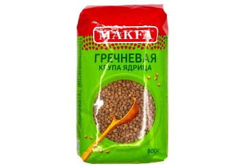 Макфа Крупа Гречневая 800г Россия