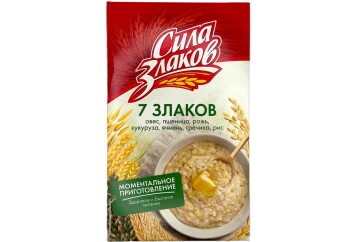 Сила злаков Хлопья 7 злаков 400г к/к Россия
