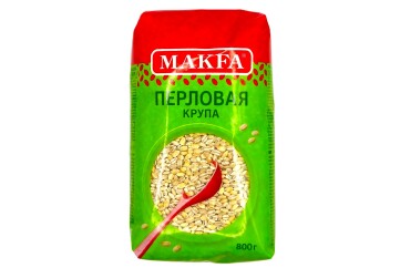 Макфа Крупа Перловая 800г Россия