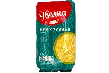 Увелка Крупа Кукурузная 750гр Россия