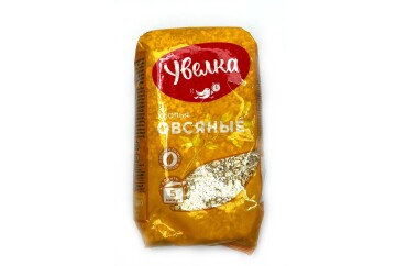 Увелка Хлопья Овсяные 400г м/у Россия
