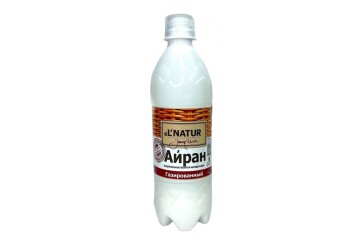 Элнатюр Айран Кисломолочный продукт газированный 500мл Россия