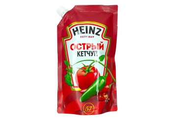 Хайнц Кетчуп 320г д/п Россия (острый)