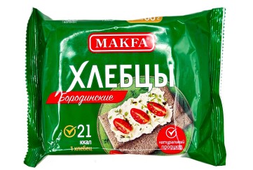 Макфа Хлебцы Бородинские 60г Россия